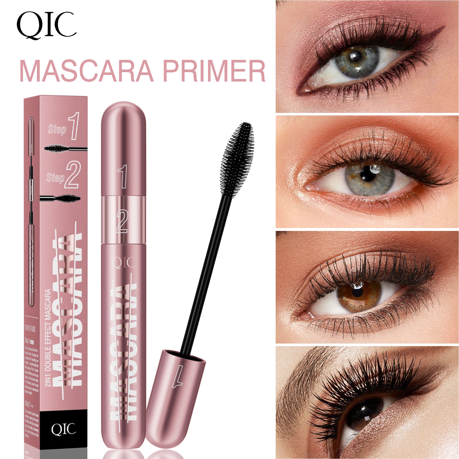 2-in-1 Lash Multiplying Mascara ✨ 24H Oil & Sweat Proof! 💦 Smudge-Proof Lengthening + Curl & Volume 🌟 Clump-Free #LashHack! #WaterproofMascara #VolumeMascara 2-in-1 Lash Multiplying Mascara ✨ 24H Oil & Sweat Proof! 💦 Smudge-Proof Lengthening + Curl & Volume 🌟 Clump-Free #LashHack! #WaterproofMascara #VolumeMascara
